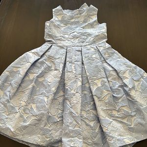 Girl’s Chasing fireflies Sleeveless blue full skirt Dress 10